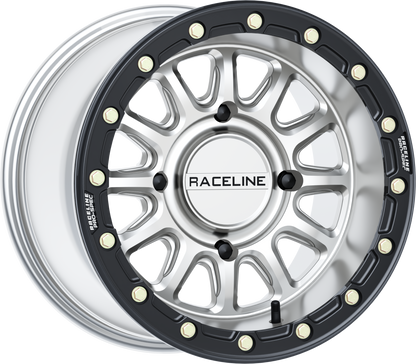 Raceline A14 Alpha Beadlock Silver/Black
