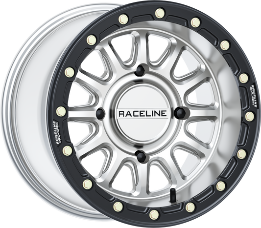 Raceline A14 Alpha Beadlock Silver/Black