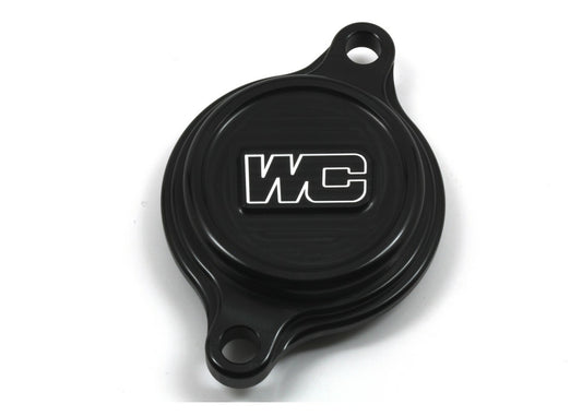 Works Oil Filter Cover Black Yam • #66-27155