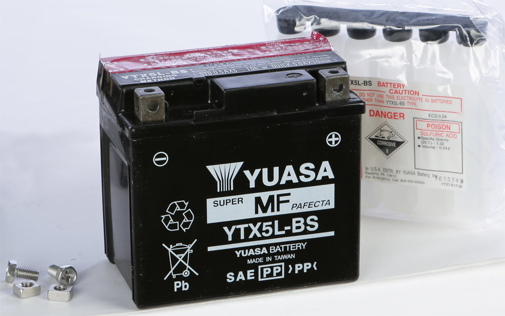 Yuasa Battery Ytx5L-Bs Maintenance Free