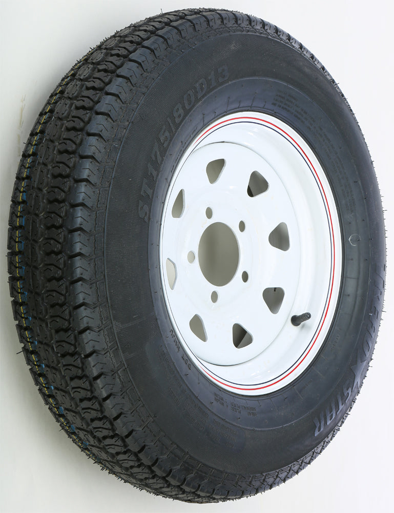 Awc Trailer Tire And Wheel Assembly White • #58-8164
