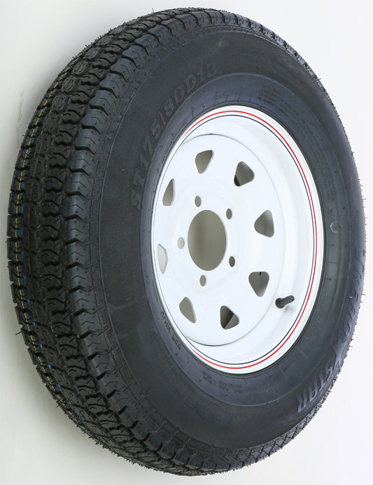 Awc Trailer Tire And Wheel Assembly White • #58-8164
