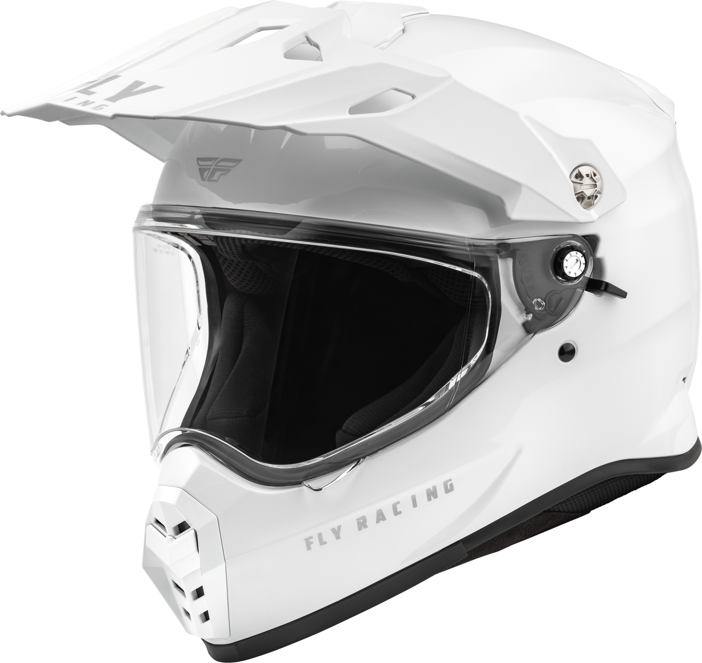 Fly Racing Trekker Solid Helmet White 2X