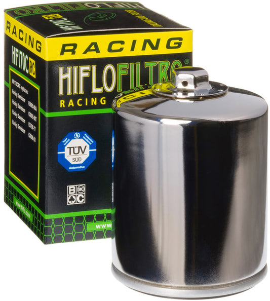 Hiflofiltro Oil Filter Chrome • #550-0170CR