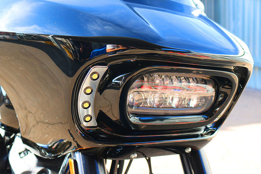 Baggernation Quad-Pod Front Light Kit