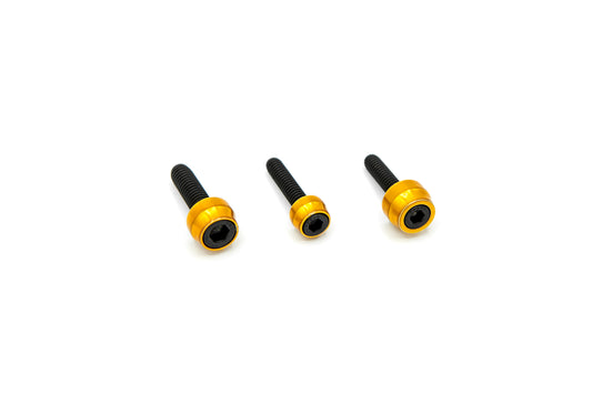 Santoro Fabworx Chacho'S Bolt Kit Gold M8 Eng Trans Prim Blk