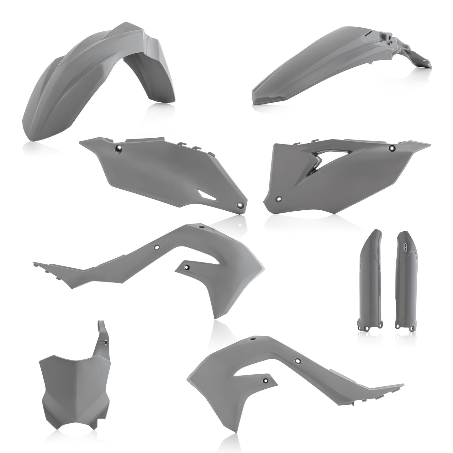 Acerbis Full Plastic Kit Grey • #27362-90011