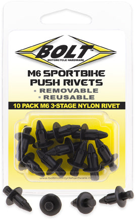 Bolt ATV Nylon Rivet Kits