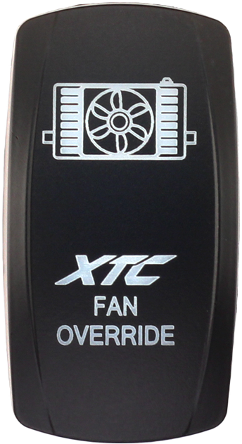 Xtc Power Products Dash Switch Rocker Face Xtc Fan Override