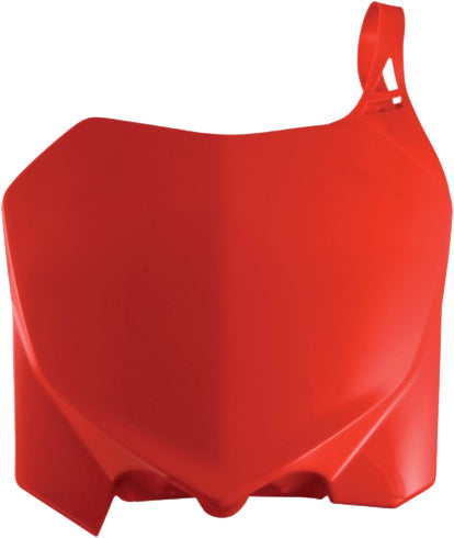 Acerbis Front Number Plate Red • #21418-50227