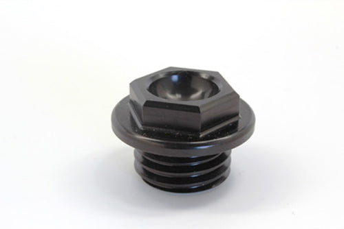 Works Oil Filler Plug Black • #66-24003