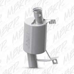 Mbrp Silencer Trail Stnls A/C 6000 Series S/M