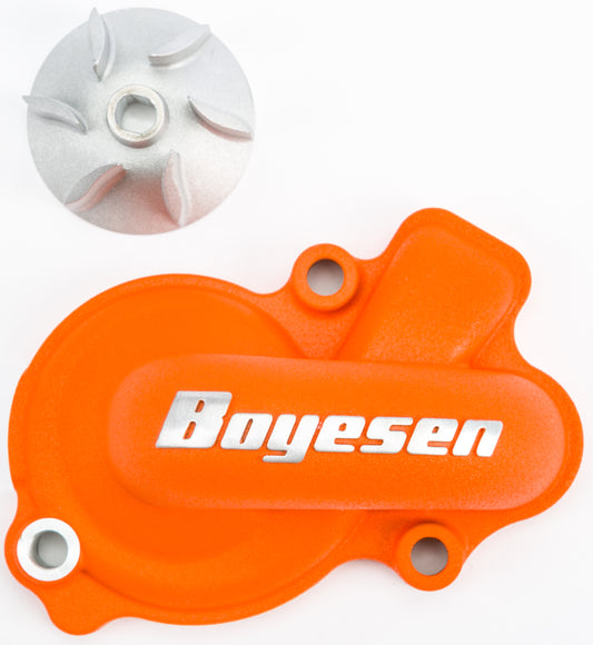 Boyesen Waterpump Cover & Impeller Kit Orange • #59-8625O