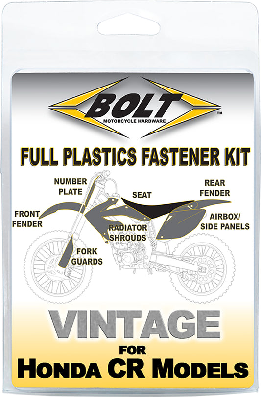 Bolt Full Plastic Fastener Hon • #020-00511