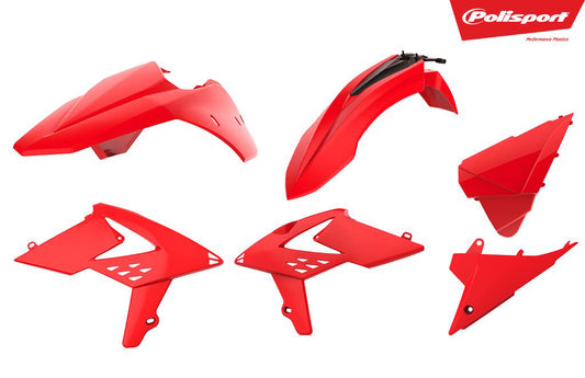 Polisport Plastic Body Kit Red • #64-90703