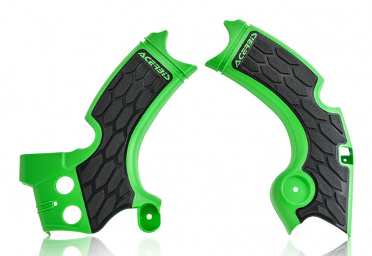 Acerbis X-Grip Frame Guard Green/Black • #26575-91089