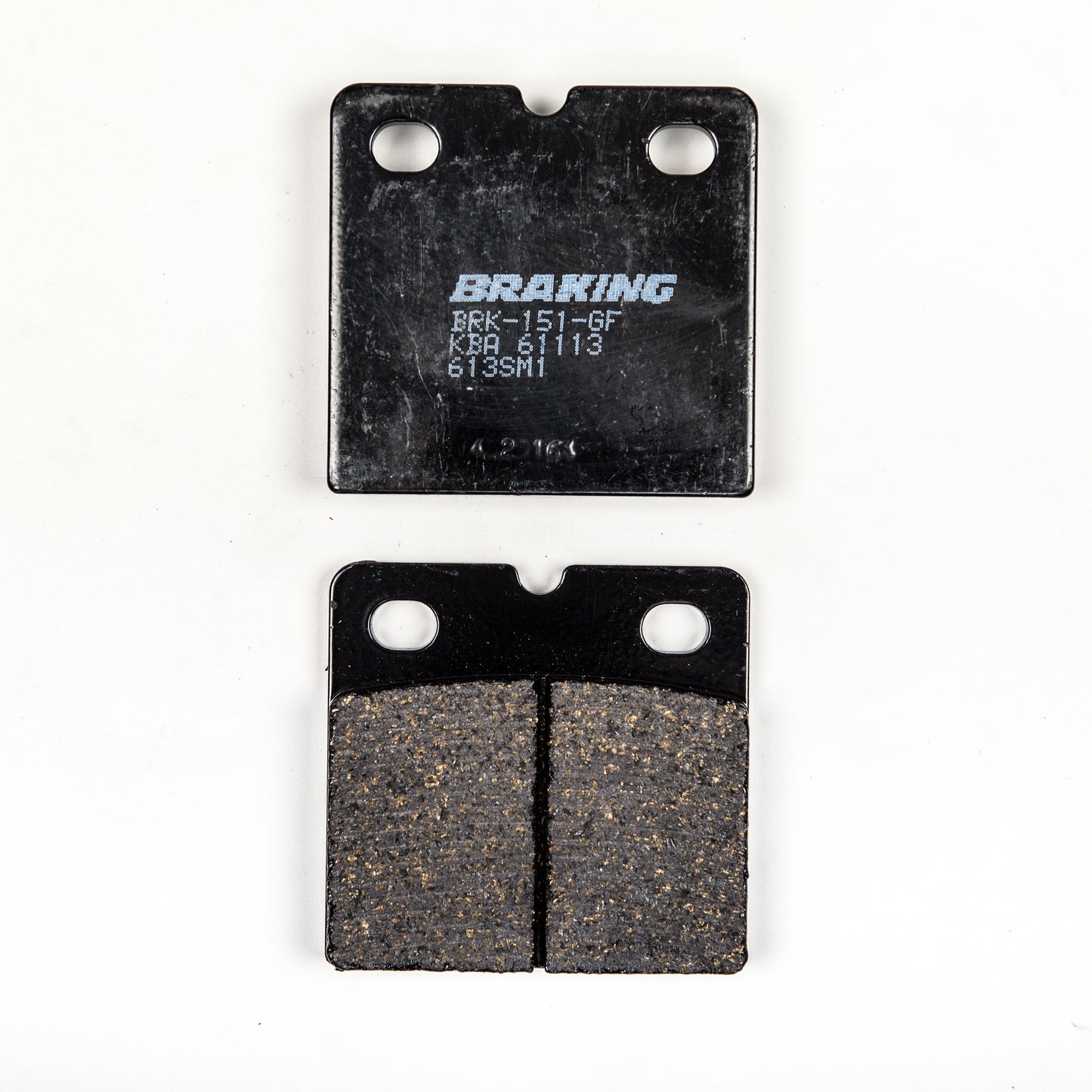 Braking Brake Pad Set Semi-Metallic • #31-613S