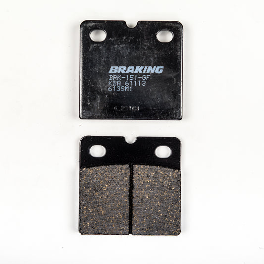 Braking Brake Pad Set Semi-Metallic • #31-613S