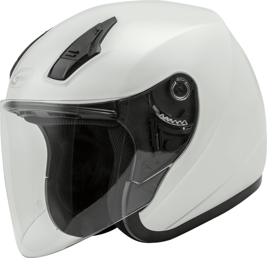 Gmax Of-17 Open-Face Helmet Pearl White 3X