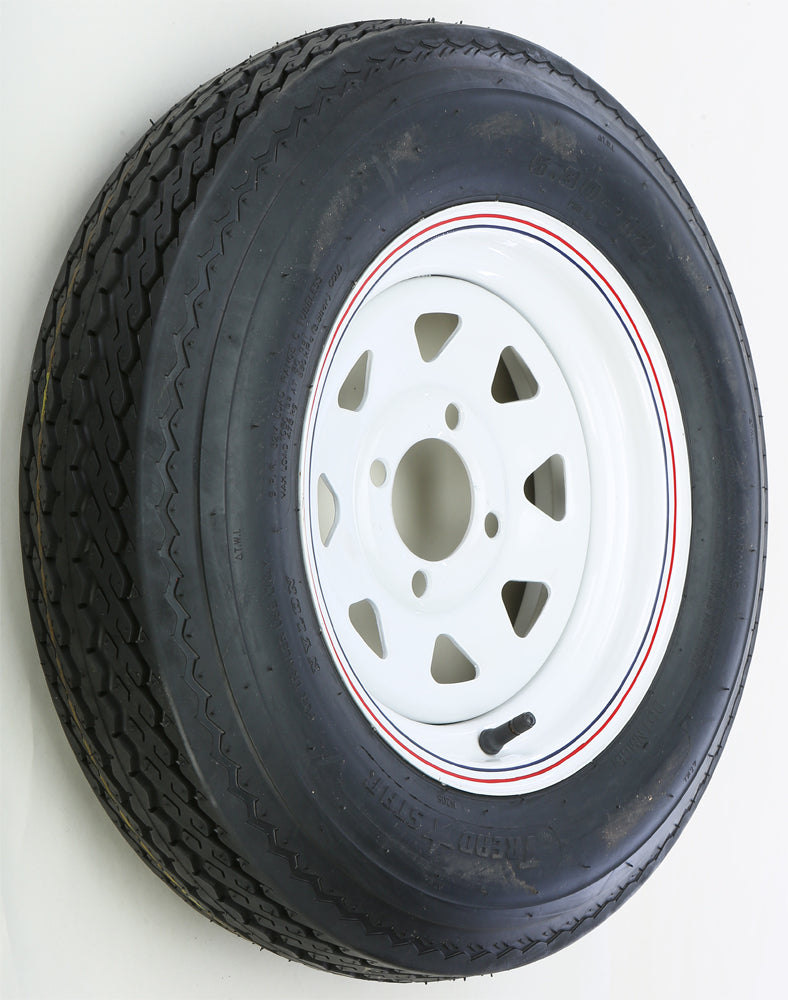 Awc Trailer Tire And Wheel Assembly White • #58-8163