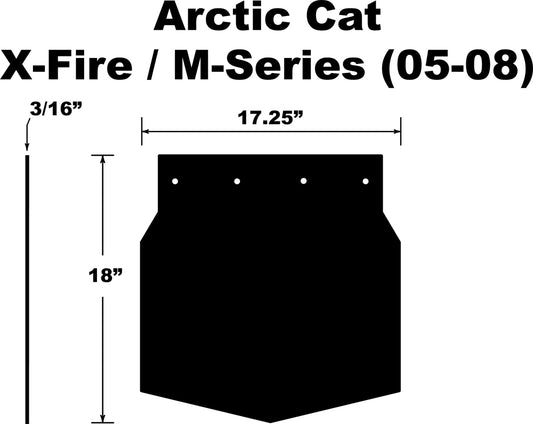 Pdp Snowflap  Arctic Cat M-Series/X-Fire 05-08