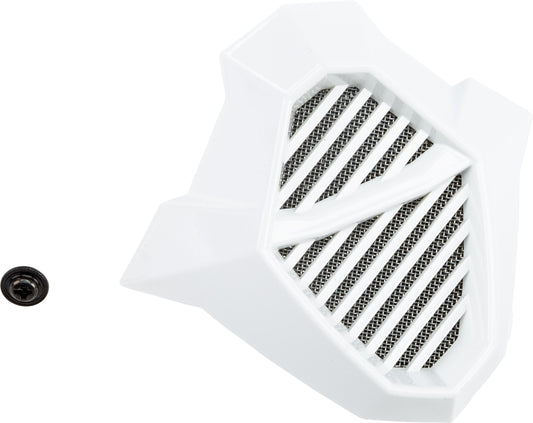 Gmax MOUTH VENT WHITE W/SCREW MX-46/46Y - Adult/Youth