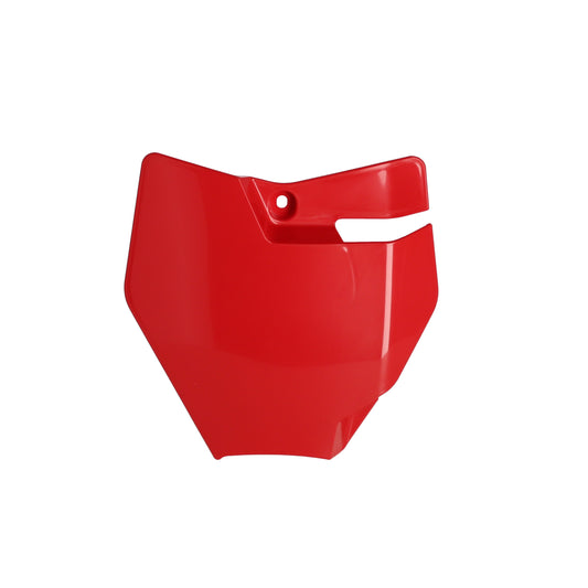 Acerbis Front Number Plate Red Gas