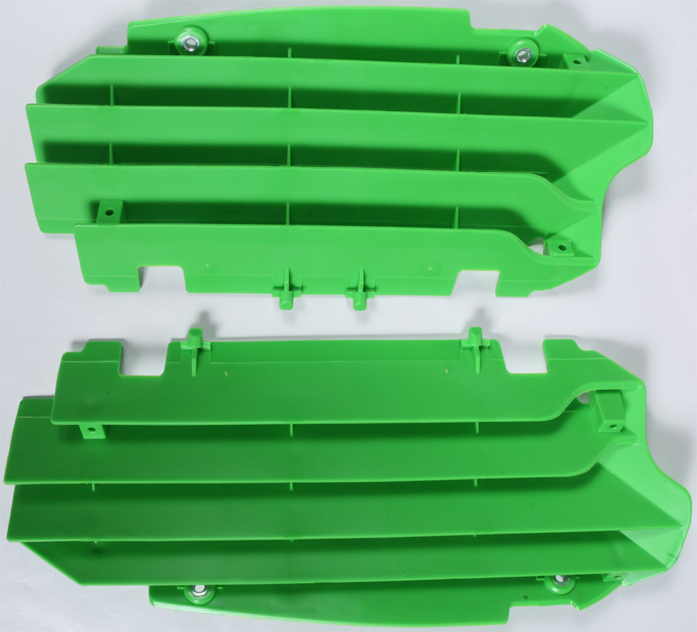 Polisport Radiator Louvers Green • #64-56522