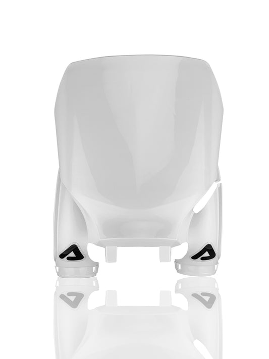 Acerbis Raptor Front Number Plate White Yam