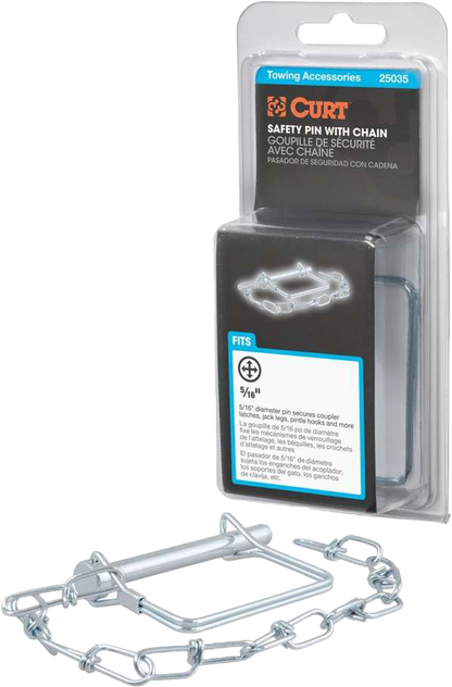 Curt Safety Pin With Chain