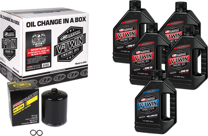 Maxima V-Twin Oil Change Kit