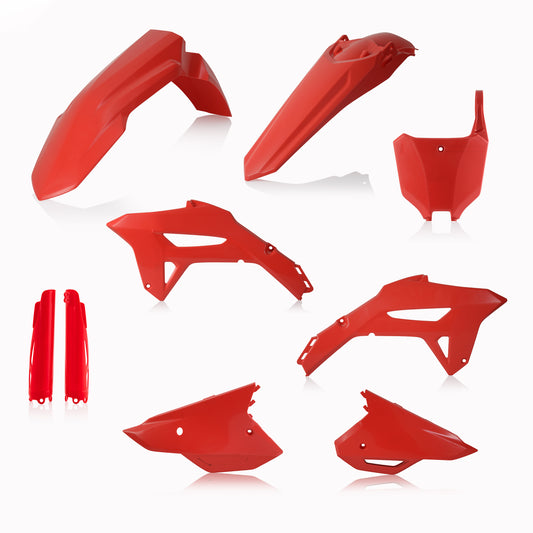 Acerbis Plastic Kit- Full Hon Red • #28589-20227
