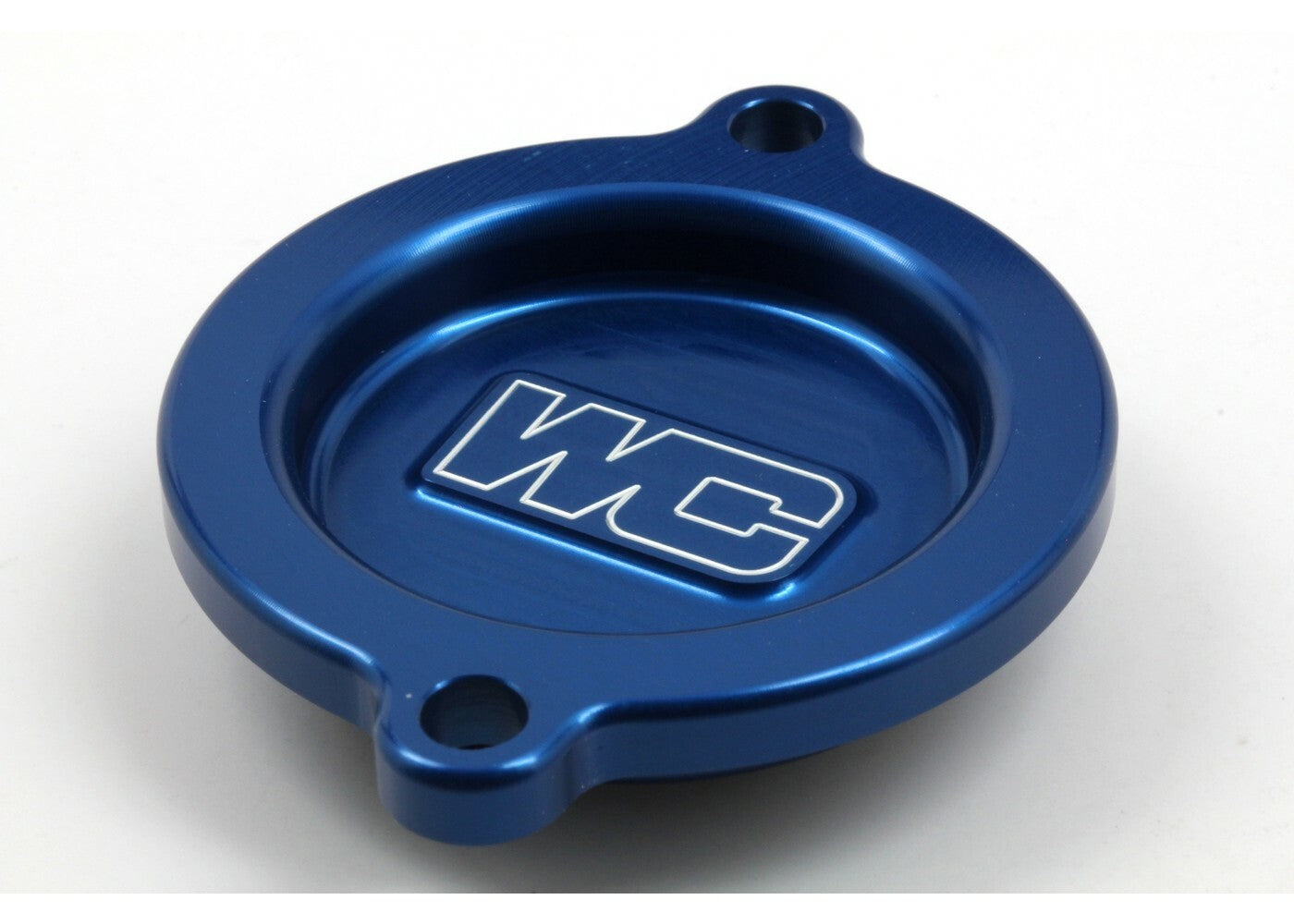 Works Oil Filter Cover Blue Ktm/Hus/Gas • #66-27110