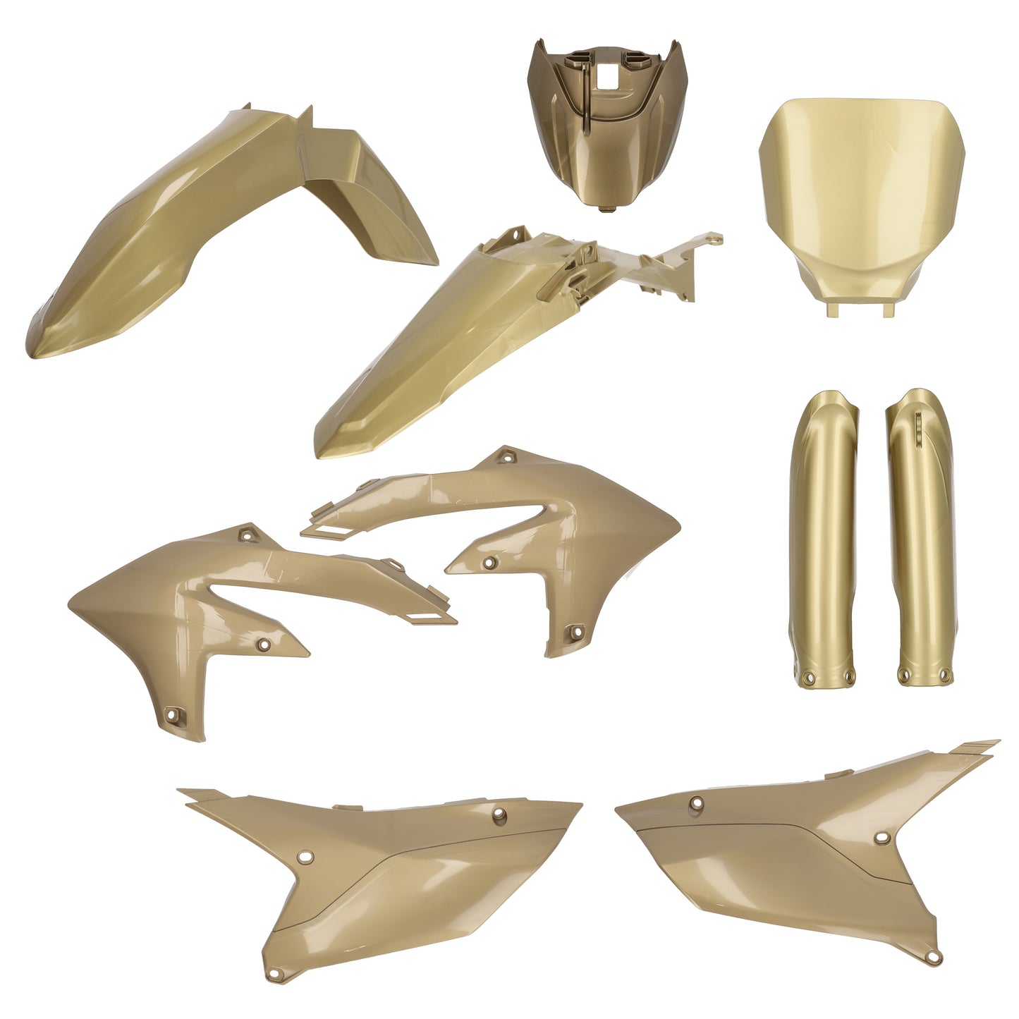 Acerbis Full Plastic Kit Gold/Gold Yam