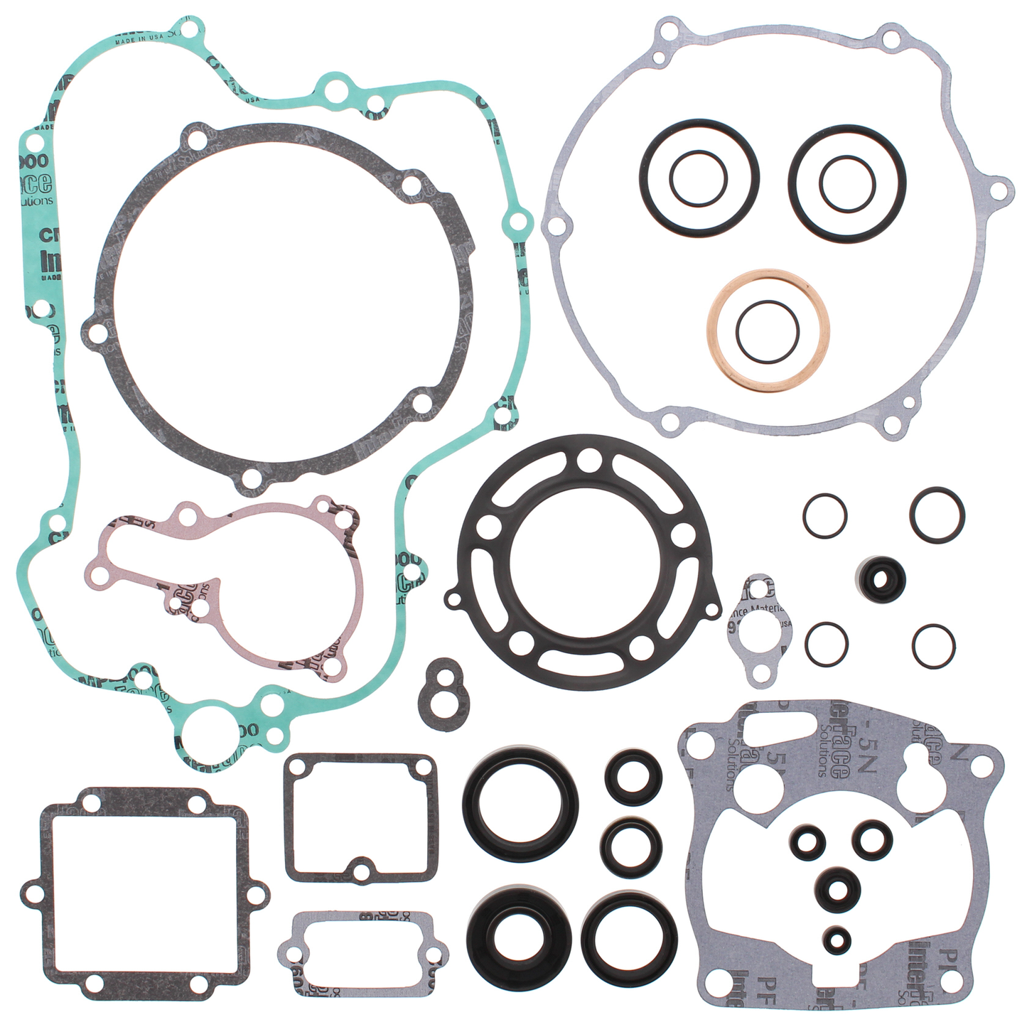 Vertex Complete Gasket Set With Oil Seals • #681-1428