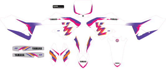 D-Cor Retro Yamaha Complete Graphics Kit