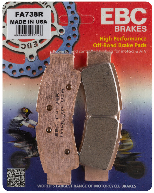 Ebc Brake Pads Fa738R Sintered R Series