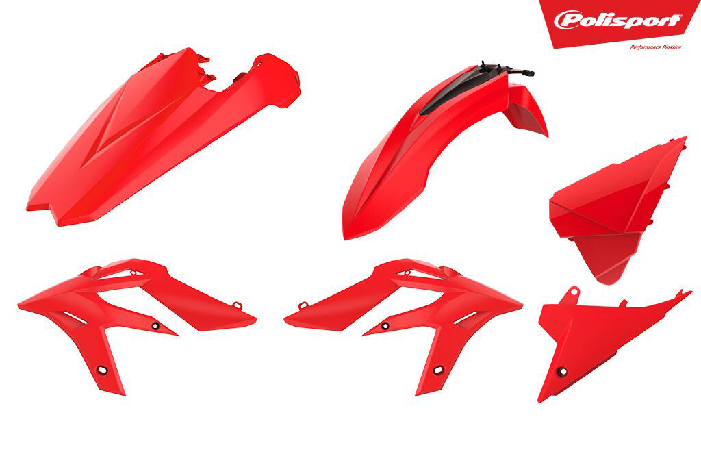 Polisport Plastic Body Kit Red • #64-90787