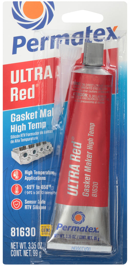 Permatex Ultra Red High-Temp RTV Silicone