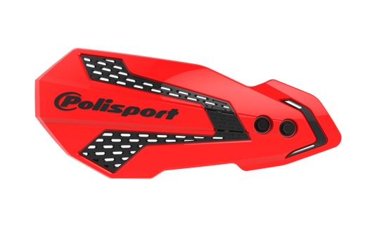 Polisport Mx Flow Handguards Red/Black