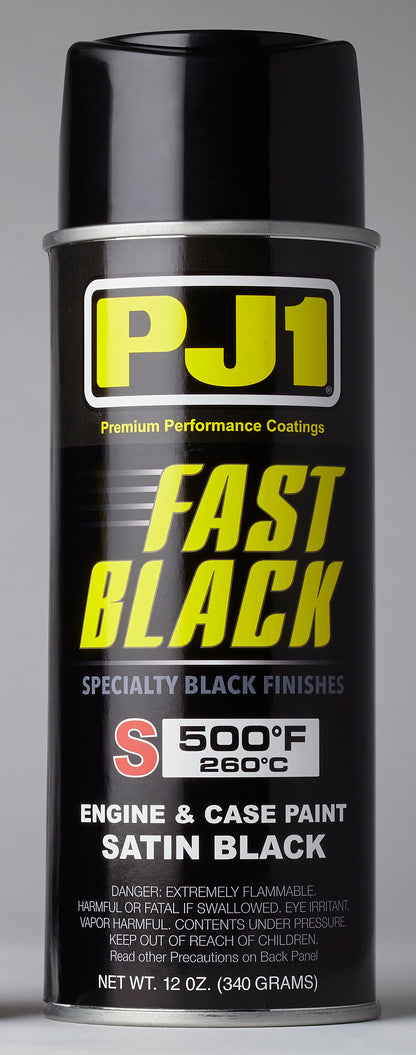 Pj1 11oz Aerosol Fast Black Paint