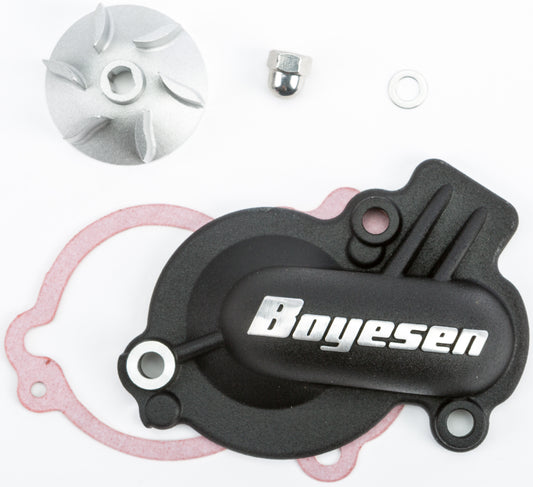 Boyesen Waterpump Cover & Impeller Kit Black • #59-8625AB