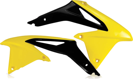 Acerbis Radiator Shrouds Yellow • #21138-61017