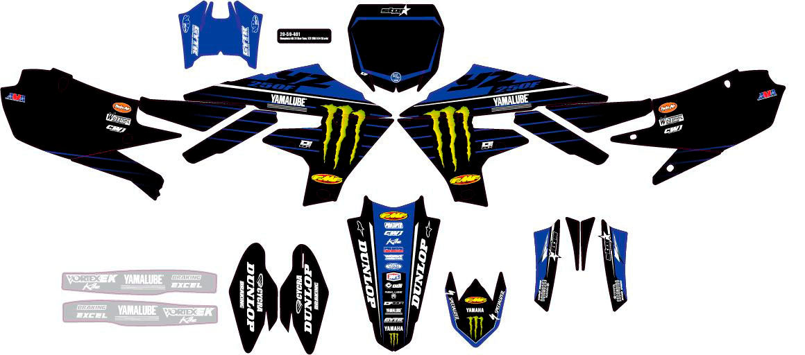 D-Cor Star Racing Graphics Kit