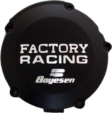 Boyesen Factory Racing Ignition Cover Black • #59-7411B