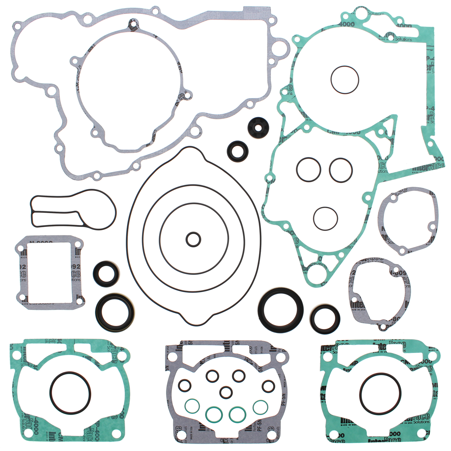 Vertex Complete Gasket Set With Oil Seals • #681-1324