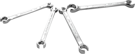 Performance Tool Metric Flare Nut Wrench Set