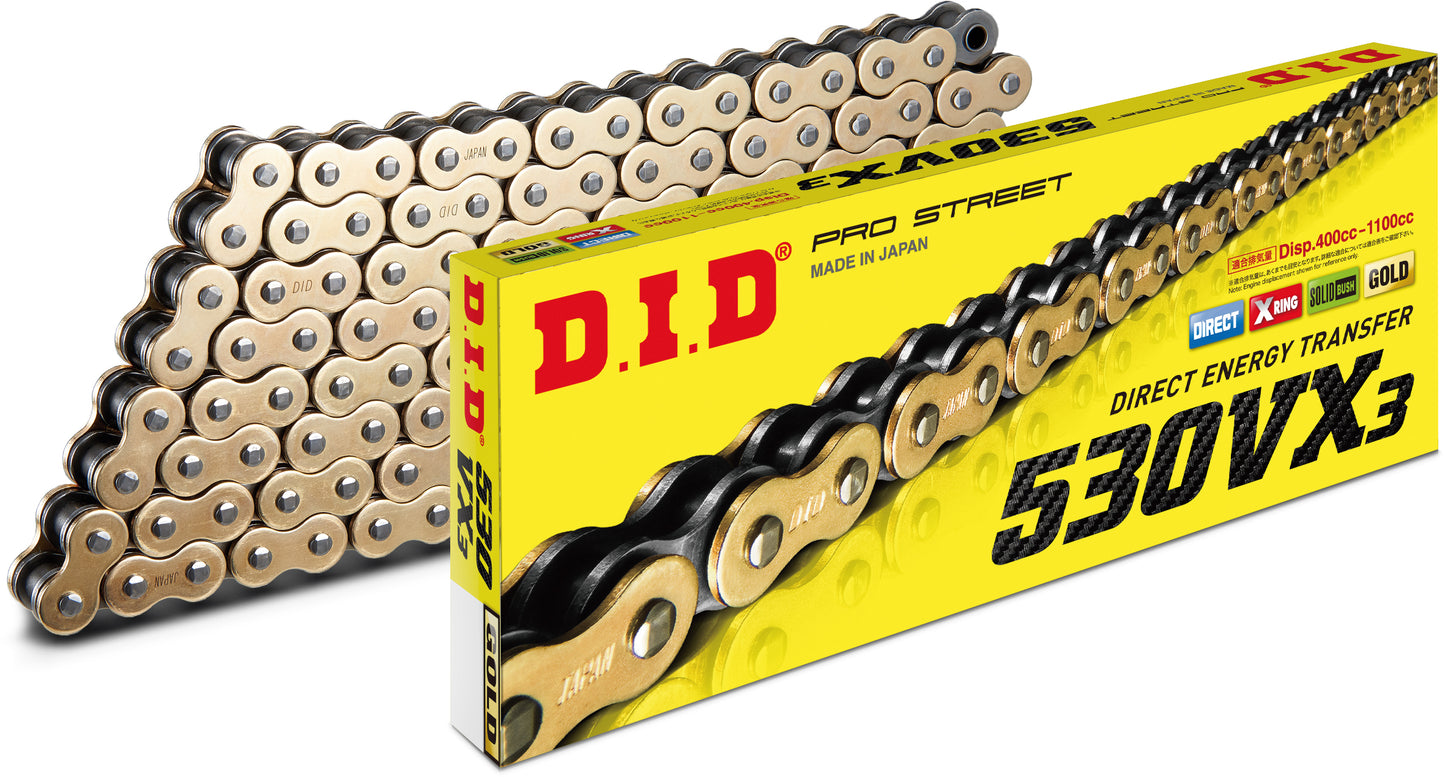 D.I.D 530VX3 Racing Chain