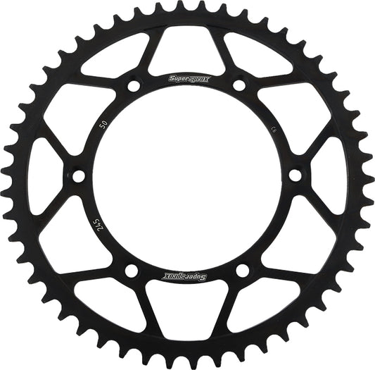 Supersprox Rear Sprocket Steel 50T-520 Blk Yam