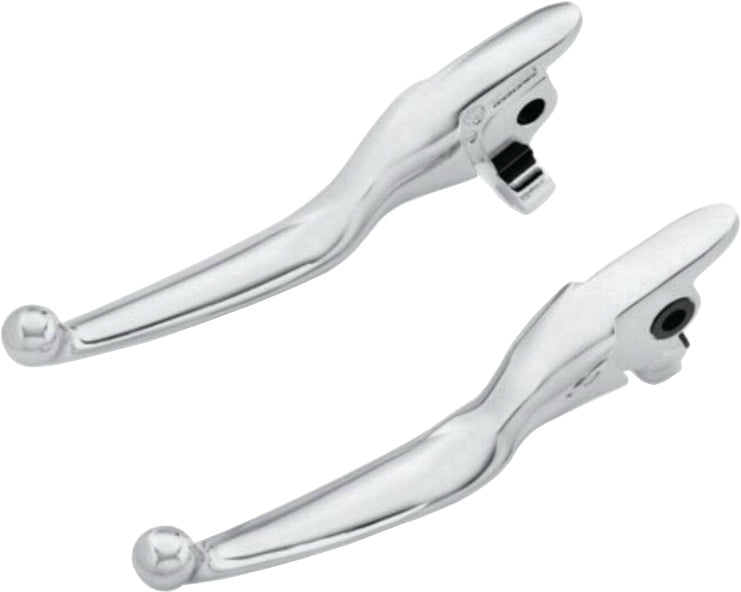 Harddrive Smooth Lever Set Chrome Flt 17-20 Except Tri Glide